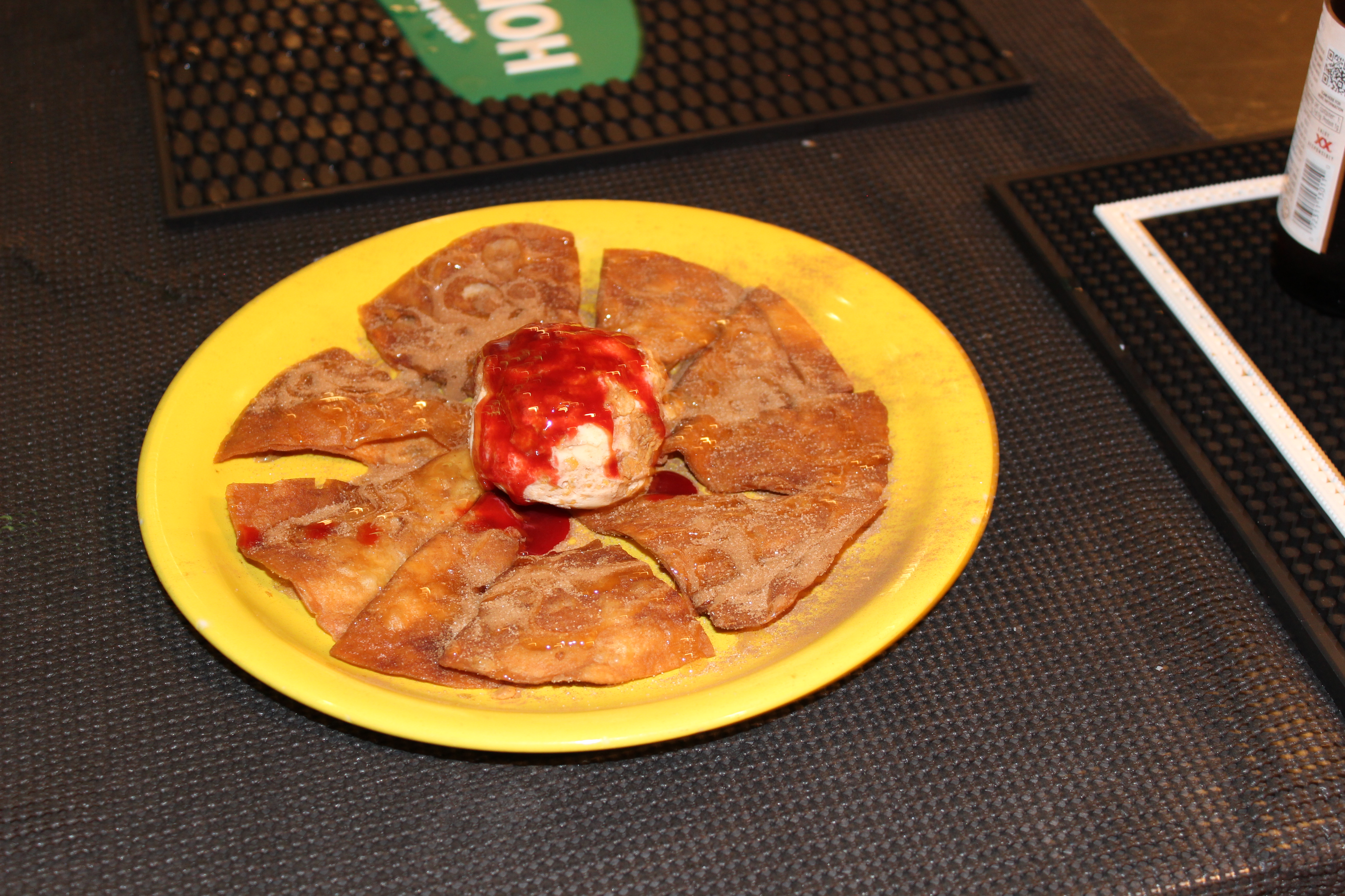 A photo of a dessert