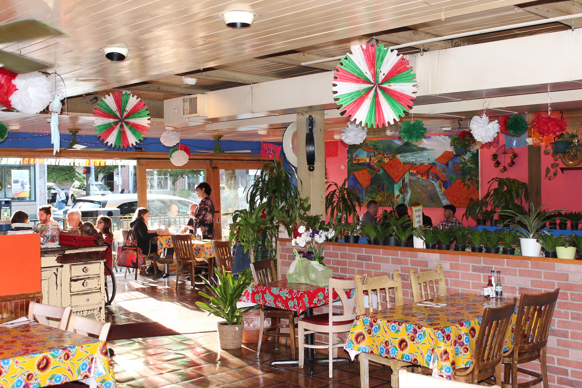 A view of the interior