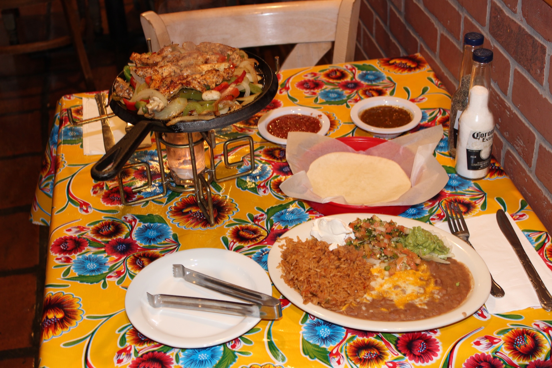 A selection of dishes
